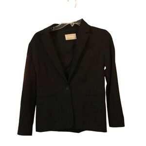 Everlane Wool Black Blazer Size 0